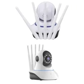 Led Aydınlatmalı 5 Antenli Motorlu 1080P Wifi Kamera Sensörlü