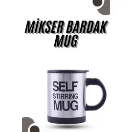 Karıştırıcı Özellikli Mikser Kupa Bardak Kompakt Taşınabilir Mug