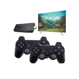 Retro Game Stick Çift Kol Kablosuz Atari Oyun Konsolu 2.4g Uyumlu