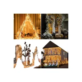 10 Metre Led Işık Saçaklı Dekoratif Şerit Led