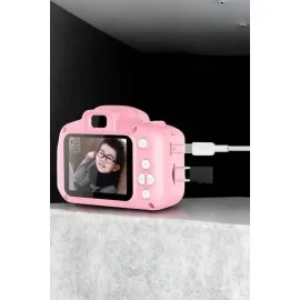 Çocuklara Özel Dijital Fotoğraf Makinesi Mini 1080P Hd Kaliteli