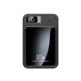 Taşınabilir Şarj Magsafe Powerbank 10.000 mAh Hızlı Şarj Led Göstergeli Kablosuz