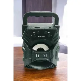 Taşınabilir Bluetooth Hoparlör Led Işıklı Uzun Pil Ömrü