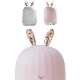 Hava Nemlendirici Ultrasonik Aromaterapi Difüzör Tavşan Nemlendirici