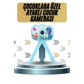 Ayaklı Çocuk Kamerası Tripodlu Mini 1080p Hd Çocuk Kamera