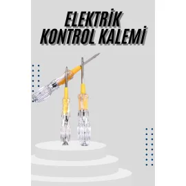 Kontrol Kalemi Çift Taraflı Uçlu Elektrik Akım Test Cihazı