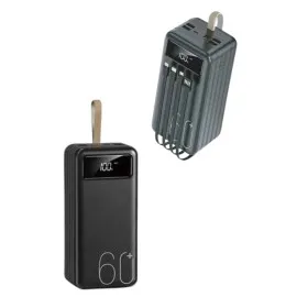 Powerbank Yüksek Kapasiteli 60.000 Mah Hızlı Şarj Şarj Özellikli Batarya