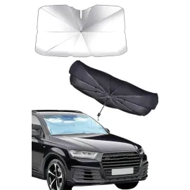 Taşınabilir Oto Cam Güneşliği Katlanabilir Tüm Araçlara Uyumlu Güneş Gölge Koruyucu