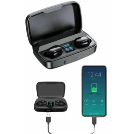 Kablosuz Dijital Göstergeli Çağrı Cevaplayabilen TWS 5.0 Bluetooth Kulaklık