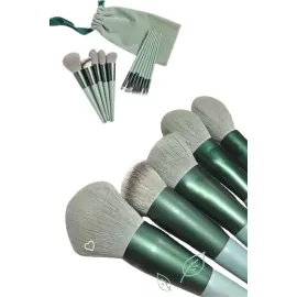 Profesyonel Makyaj Fırça Seti 13 Parça Yumuşak Kıllı Fırça Seti Far Fırçası