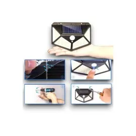 Güneş Enerjili Bahçe Lambası 100 Led Bahçe Lambası Bahçe Aydınlatma