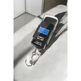 Ağırlık Ölçer 50 Kg El Terazisi El Kantarı Pilli Led Ekran