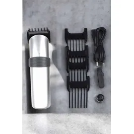 4 Taraklı Taşınabilir Profesyonel Saç Ve Sakal Kesme Tıraş Makinesi