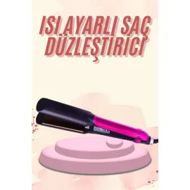 Saç Düzleştirici Seramik Kaplama Yüksek Isı Ayarlı Profesyonel 4 Kademeli 220 Decere