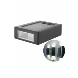 Dekoratif Duvar Lambası Solar Güneş Enerjili Bahçe Aydınlatması