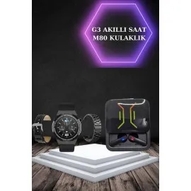 Dijital Göstergeli Bluetooth Kulaklık Ve Bildirim Görebilen Akıllı Saat Alarm Ve Titreşim
