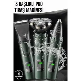 Kulak Ve Burun Başlıklı Profesyonel Tıraş Makinesi