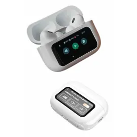 Dokunmatik Ekranlı Bluetooth Kulaklık TWS İOS Android Tüm Telefonlara Uyumlu Kulaklık