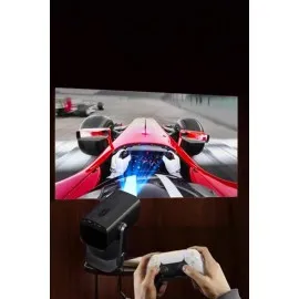 Taşınabilir Sinema Oyun Projektörü Akıllı Projeksiyon Android 11