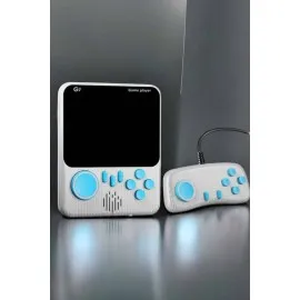 Mini Atari El Atarisi 3.5 Inç Ekran Çift Konsol 666 Adet Retro Oyun Gameboy El Atarisi