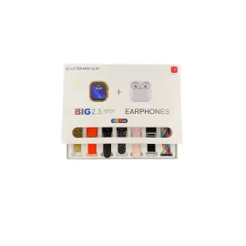 Akıllı Saat 7 Kordonlu Kulaklık Hediyeli Nabız Ölçer Uyku Takibi Sesli Görüşme