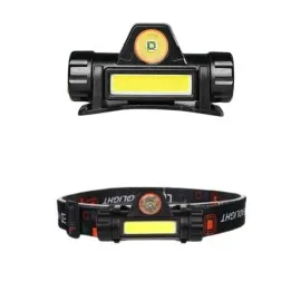 Ledli Şarjlı Kafa Lambası Led Şarjlı Su Geçirmez Kafa Feneri