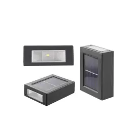 Dekoratif Duvar Lambası Solar Güneş Enerjili Bahçe Aydınlatması