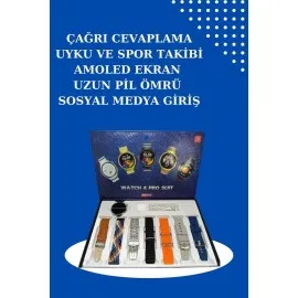 2025 Model Akıllı Saat Ve 2.nesil Tws Bluetooth Kulaklık Yüksek Ses Kaliteli