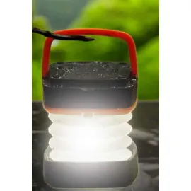 Led Lamba Kamp Lambası Hafif Taşınabilir Şarj Süreli Akordeon El Fenerli