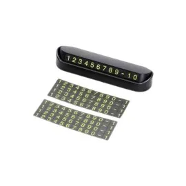 Tüm Araçlara Uyumlu Araç Içi Park Numaratör Oto Araç Numaratör