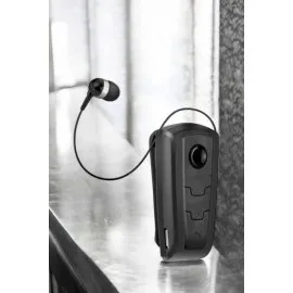 Makaralı Bluetooth Kulaklık Kulak İçi Android Ios Uyumlu Titreşimli