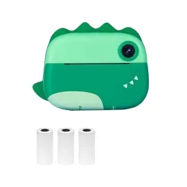 Çocuklara Özel Şirin Tasarımlı Mini Fotoğraf Yazıcısı 3 Adet Rulo Hediyeli