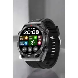 Akıllı Saat Yeni Nesil 2024 Model Metal Kordonlu Bluetooth Bağlantılı