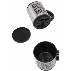 Sıcak Tutan Termos Bardak Kendi Kendini Karıştıran Mikser Kupa