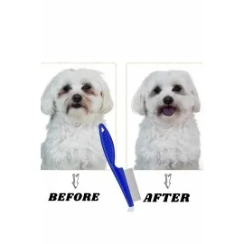 Evcil Hayvan Tarak Seti 4'lü Bit Tarağı Ked Köpek Tüyüne Uygun