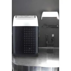 Tıraş Makinesi Sinek Kaydı Paslanmaz Çelik Taşınabilir Şarjlı