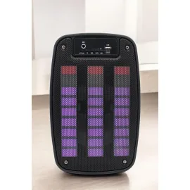 Bluetooth  Hoparlör Mikrofonlu Speaker Taşınabilir Şarjlı