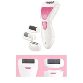 Ayak Törpü Başlıklı Epilatör Aleti 4 Başlıklı Taşınabilir Şarjlı Epilasyon Cihazı