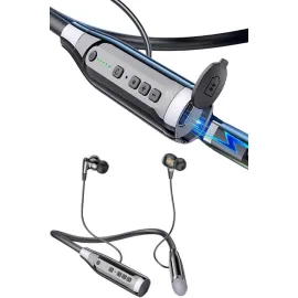 Bluetooth Kulaklık 120 Saat Kullanım Süresi Boyun Askılı Bluetooth Kablosuz Kulaklık