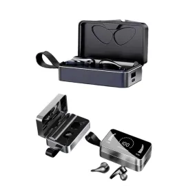 TWS Bluetooth Kulaklık Kablosuz Uzun Pil Ömrü Dijital Göstergeli Powerbank