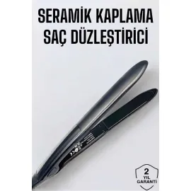 Saç Düzleştirici Led Ekranlı Isı Ayarlı Seramik Kaplama Profesyonel