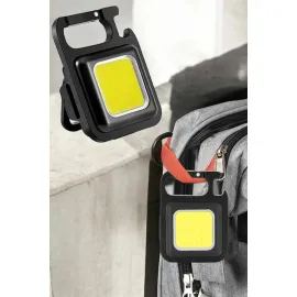 Kamp Işığı Çok Fonksiyonlu Taşınabilir Anahtarlık Kapak Açma Manyetik Özelliği