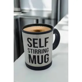 Yazılı Kupa Kendi Kendini Karıştıran Mikser Kupa Termos Bardak