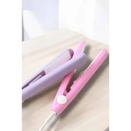 Seramik Kaplama Taşınabilir Mini Saç Düzleştirici Seyahat Dostu Tasarım