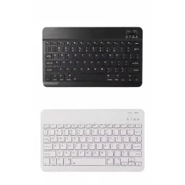 Uyumlu Kablosuz Bluetooth Şarj Edilebilir Mini Q Klavye