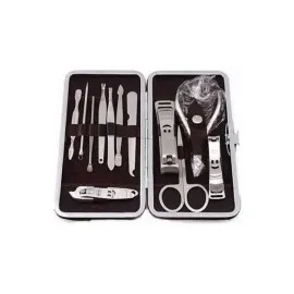 12 Parça Manikür Pedikür Seti Tırnak Bakımı Nasır Temizleme El Ayak Bakımı