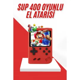 Nostalji Oyunlu Mini Atari Gamebox 400 Oyunlu El Atarisi