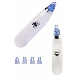 Siyah Nokta Temizleme Cihazı 4 Başlıklı Vakumlu Pilli Ölü Deri Arındırma