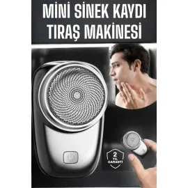 Tıraş Makinesi Mini Sıfır Sakal Yanak Tıraş Makinesi Usb Şarjlı