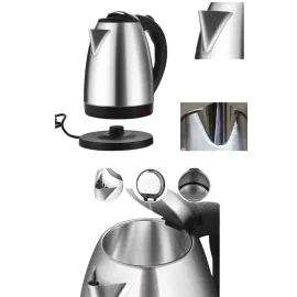 Kettle C F Tipi 220-240V Paslanmaz Çelik Elektrik Kablolu Otomatik Kapanma